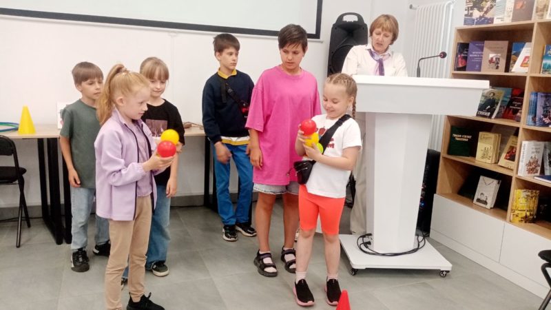 Для юных ружан провели познавательную программу «Мой друг велосипед»