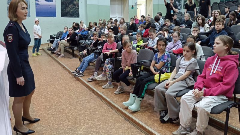 Рузские ребята узнали, чего нельзя делать в лагере