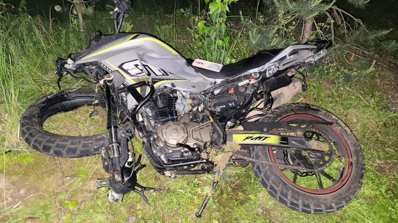 Несовершеннолетний мотоциклист и пассажир пострадали в ДТП в Рузском округе