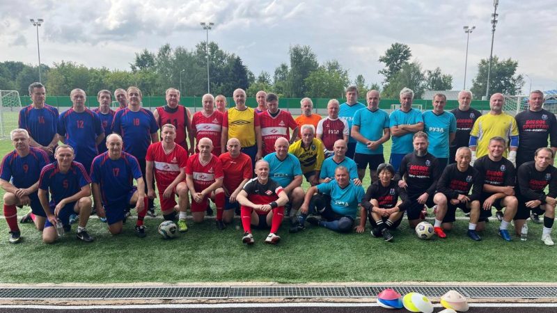 Рузские спортсмены приняли участие в ежегодных соревнованиях по футболу