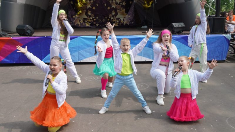В рузском парке «Городок» состоялся детский фестиваль «Открой свою звезду!»