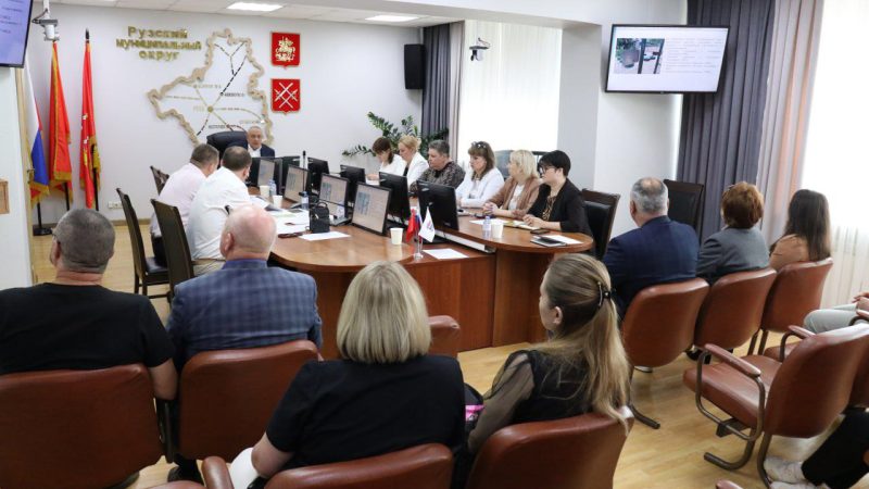 В администрации Рузского округа обсудили план реализации программы реновации
