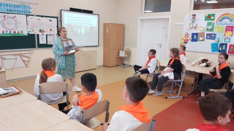 Для юных тучковцев провели виртуальную экскурсию по посёлку