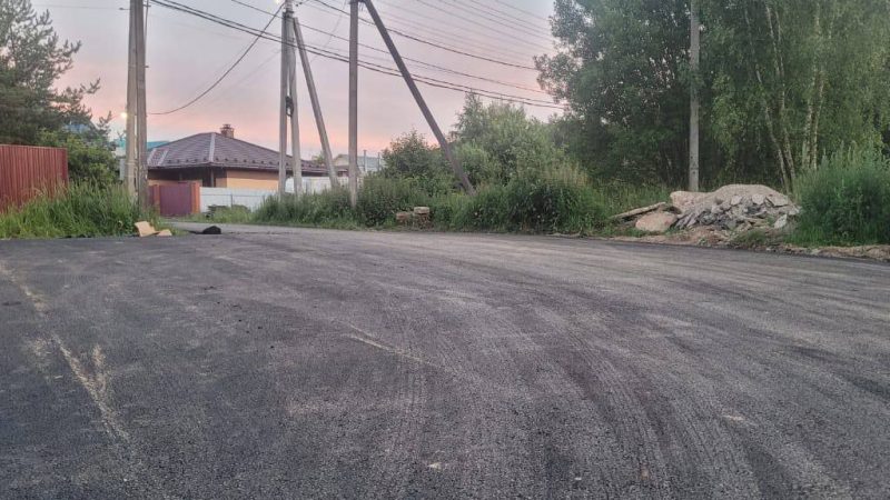 В Рузском округе проводится ремонт дорог