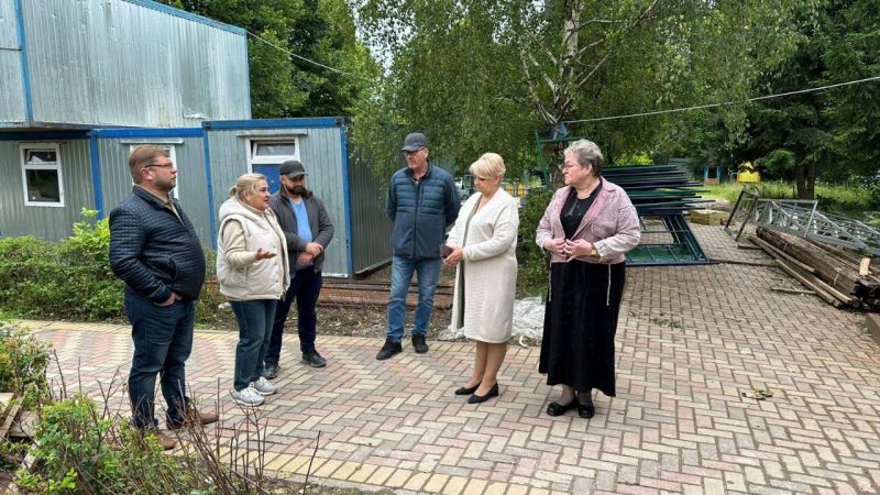 Колюбакинский детский сад посетили единороссы