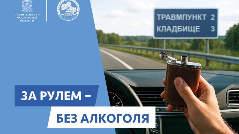 Водителей Подмосковья массово проверят на трезвость