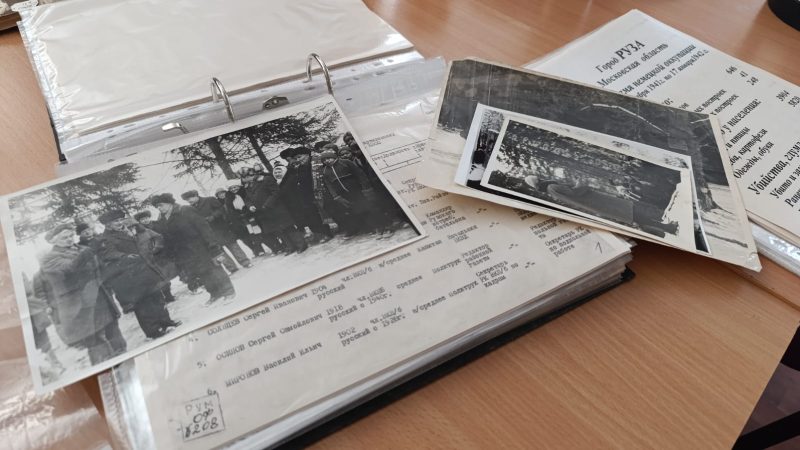 Сотрудники Рузского музея приняли участие в съемках фильма о партизанских отрядах Подмосковья