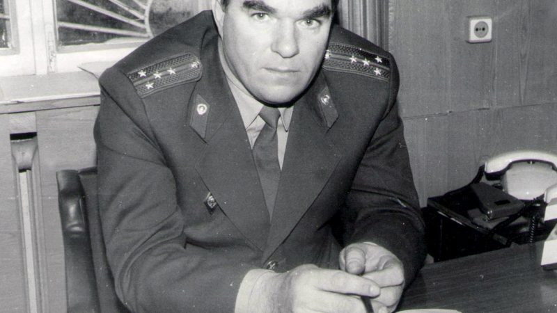 Памяти ветерана рузской милиции Александра Суворова