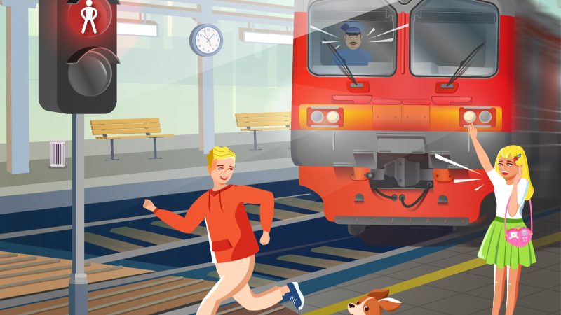 Правила поведения на железной дороге