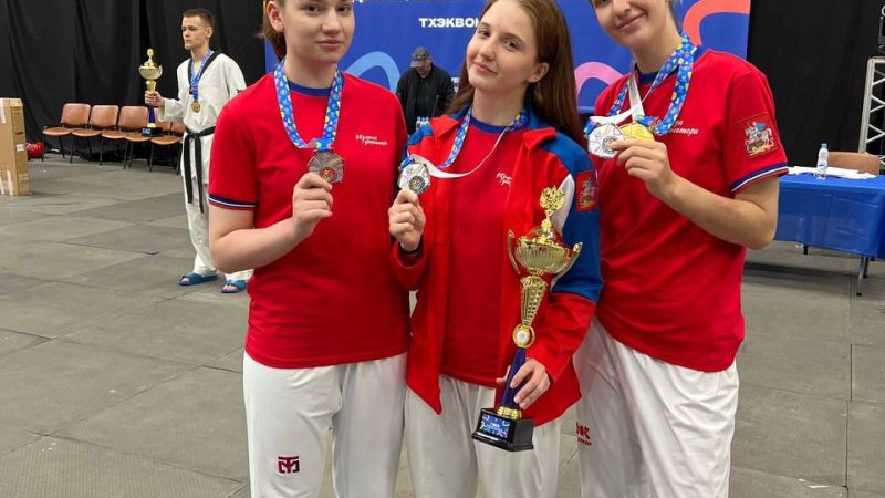 Рузская тхэквондистка успешно выступила на летней спартакиаде молодежи