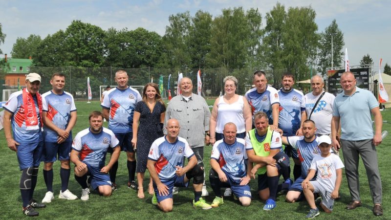 В Рузе побывали легенды российского футбола