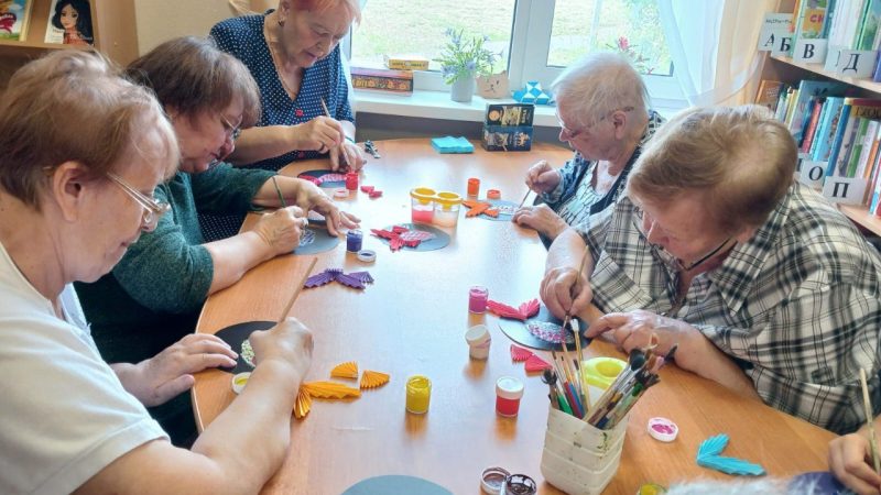 В Орешках прошла встреча в клубе «Посиделки»