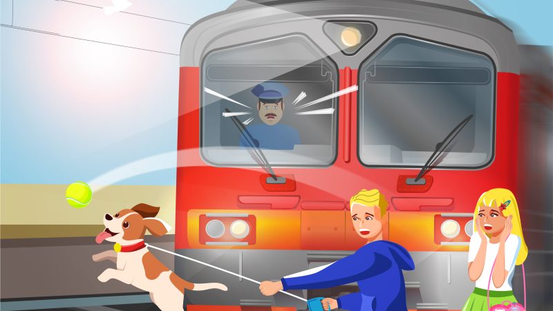 Ружане, соблюдайте правила безопасности на железной дороге!