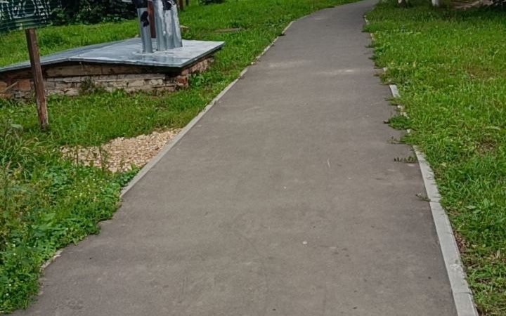 В Рузском округе – новые пешеходные дорожки