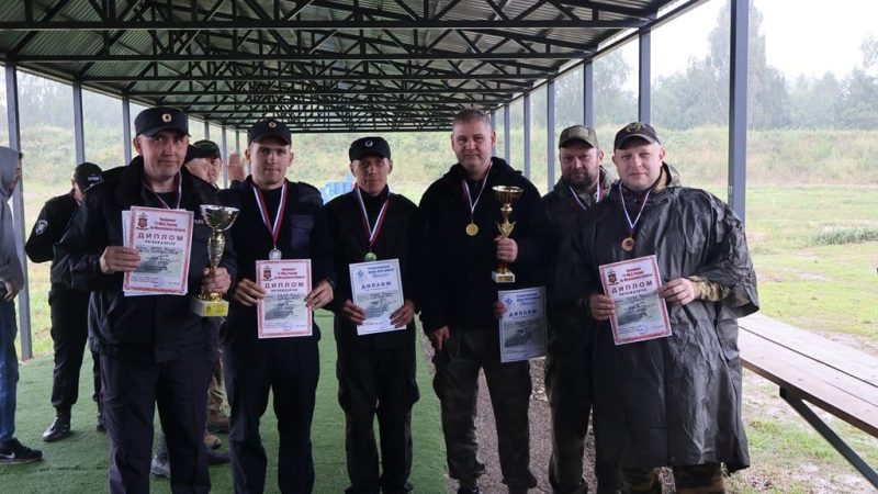 Сотрудники ОМВД «Рузский» – в тройке лидеров на областных соревнованиях