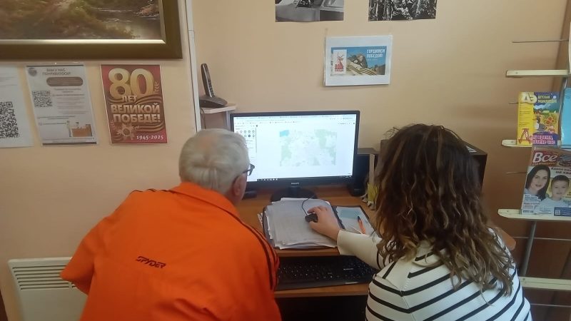 В Старорузской библиотеке прошёл урок компьютерной грамотности