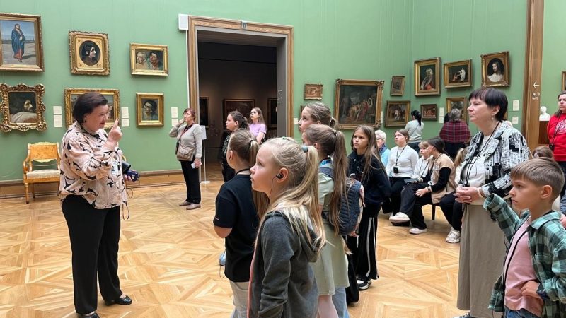 Учащиеся Рузского центра детского творчества – на экскурсии в Третьяковской галерее