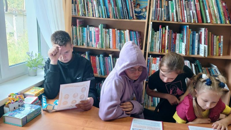 В Орешковской библиотеке прошла викторина о Бородинском сражении