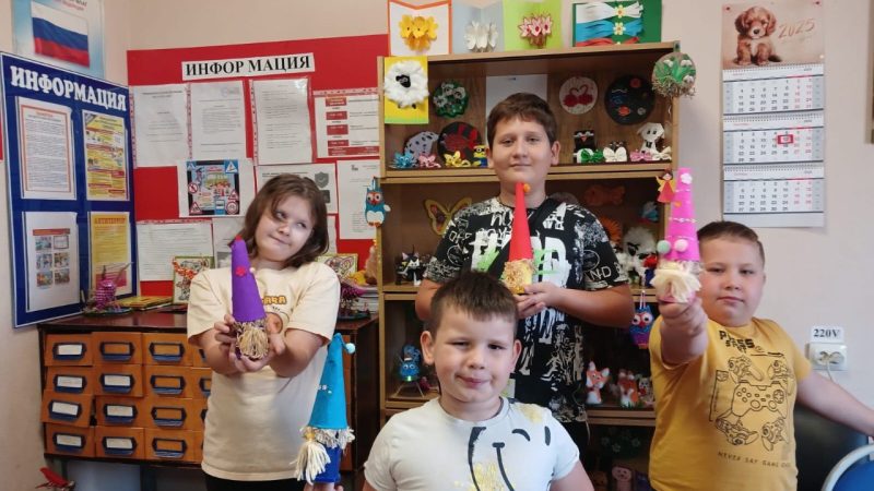 Увлекательный мастер-класс прошел в Орешковской библиотеке