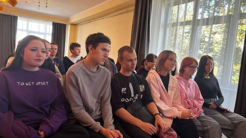 Студенты Тучковского филиала Красногорского колледжа обсудили планы на новый учебный год