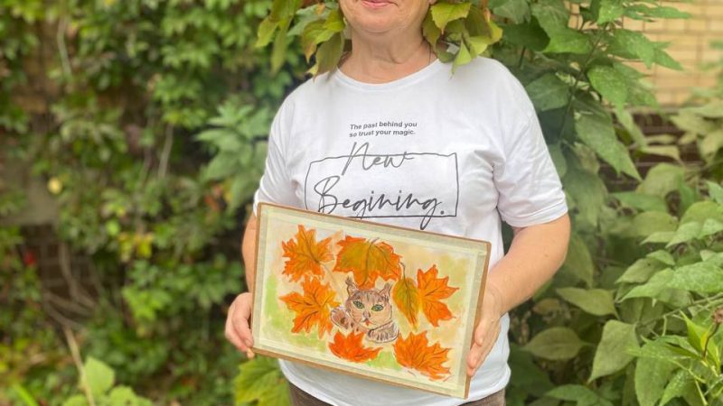 Рузские долголеты занимаются рисованием