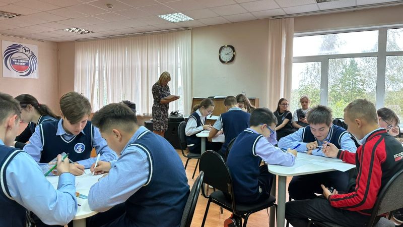 Командные математические соревнования прошли в Нестеровском лицее