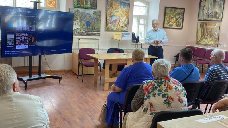 В краеведческом музее поговорили о настоящем и прошлом Рузы