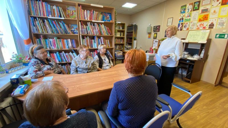 Орешковским пенсионерам рассказали о творчестве Альберта Лиханова