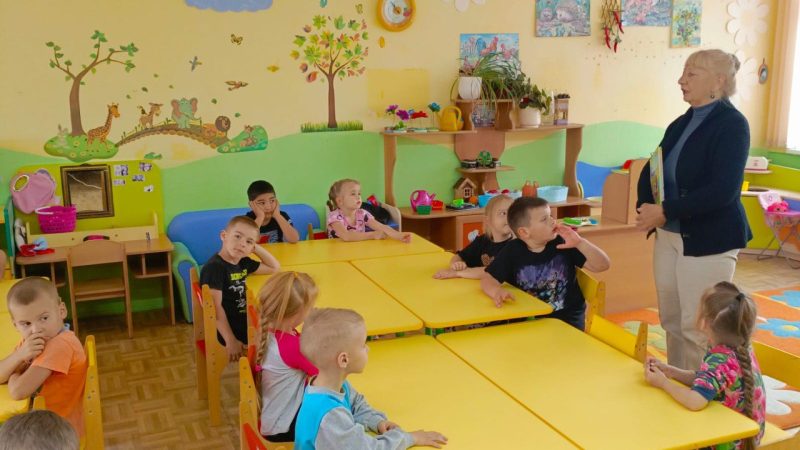 Орешковским детсадовцам рассказали, как заботиться о своем здоровье