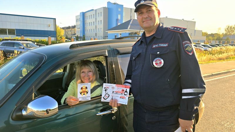 Ружанам напомнили, что перевозить детей можно только в удерживающих устройствах