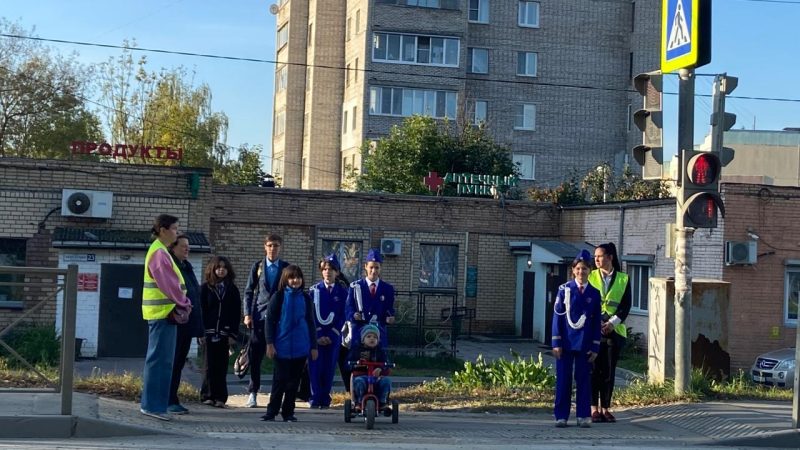 Безопасность детей на дорогах: акция «Внимание – дети!» в Тучковской СОШ №1