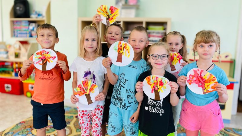 Аппликация «Золотая осень»