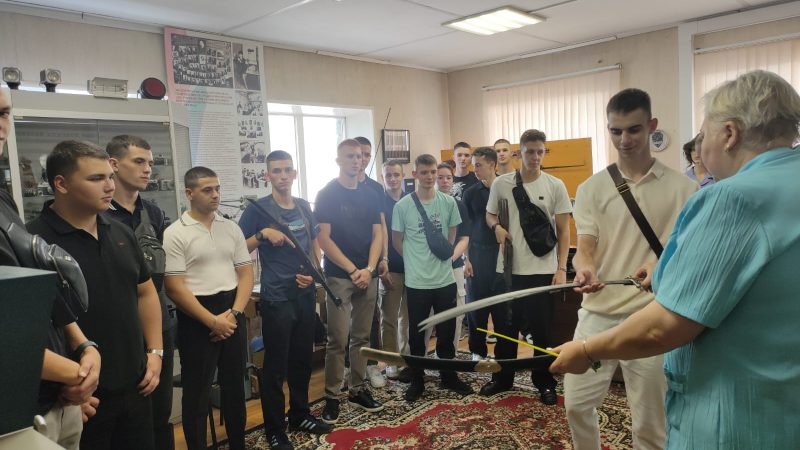 Слушатели университета МВД посетили музей истории Рузской милиции  