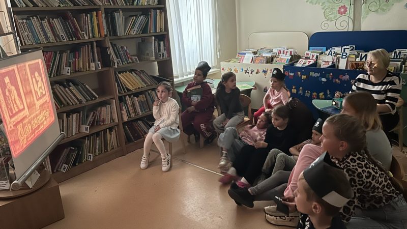 Тучковские ребята узнали, что такое сказки на плёнках