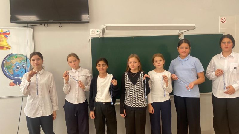 Дороховские школьники осваивали технику кумихимо