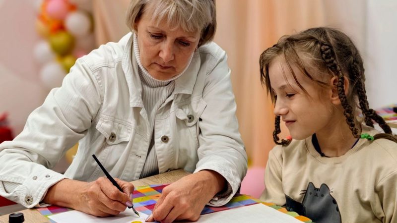 В Рузе детям рассказали о Дне пожилого человека