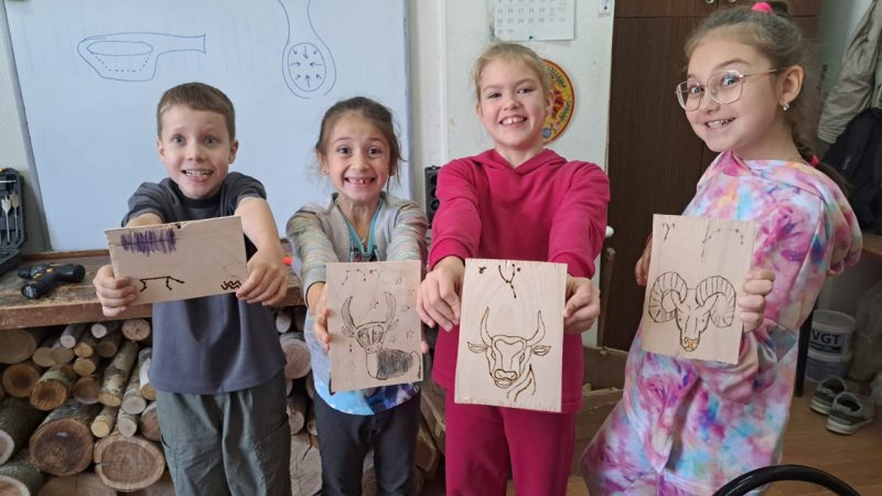 В Тучково прошел мастер-класс «Карта звездного неба»