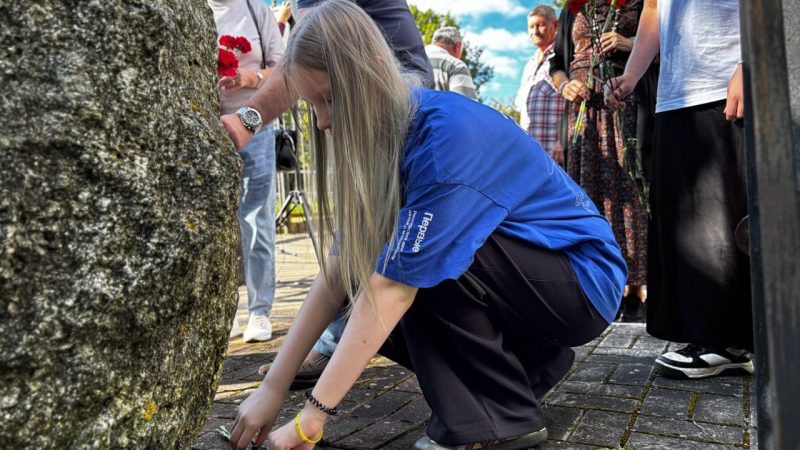 В Рузе провели акцию ко Дню солидарности в борьбе с терроризмом