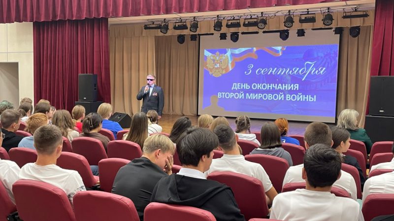 Тучковским школьникам – о победе Советского Союза во Второй мировой войне