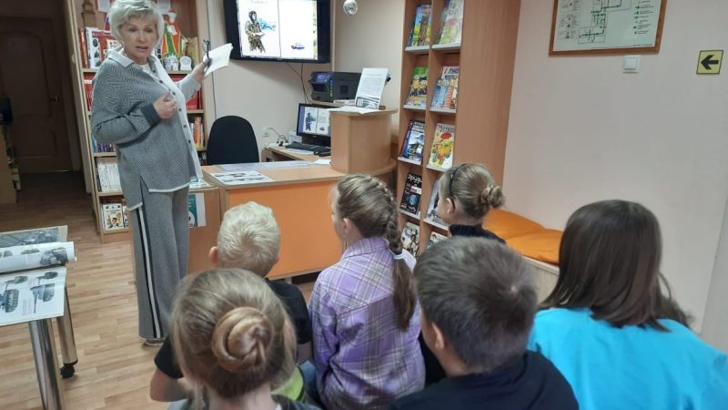 Тучковским ребятам – о профессии танкиста