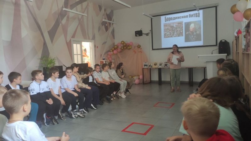Юным ружанам провели исторический час «Поле русской славы»