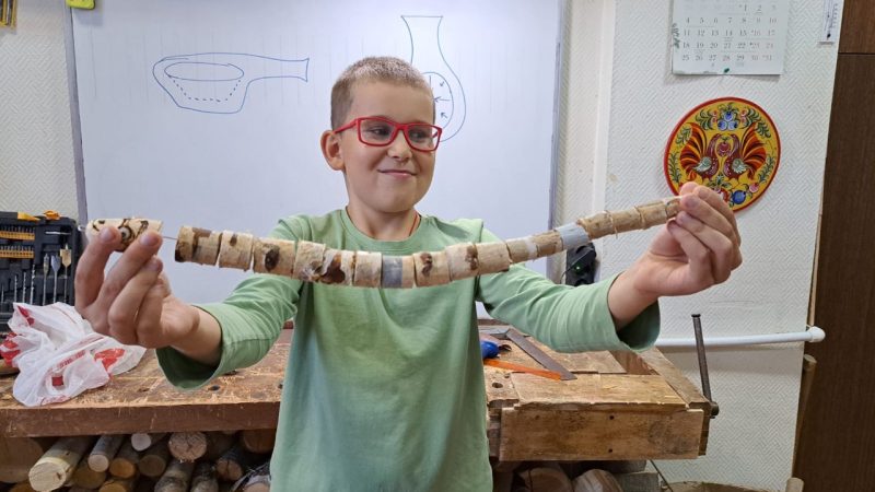 В Тучково прошел мастер-класс «Змея»