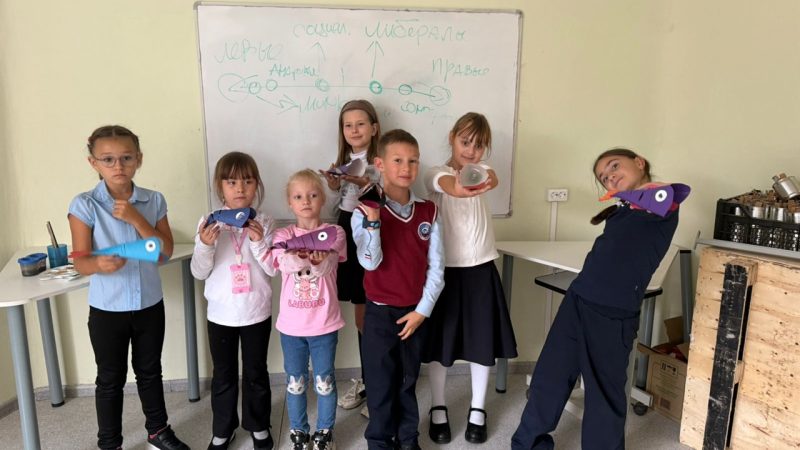 В Нестеровском лицее провели мастер-класс «Рыбка»