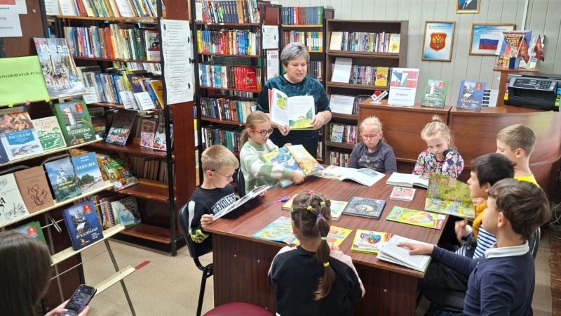 В Сытьковской библиотеке прошёл День открытых дверей