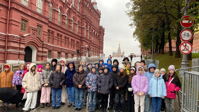 Путешествие в историю: четвероклассники СОШ № 2 г. Рузы посетили Оружейную палату Московского Кремля