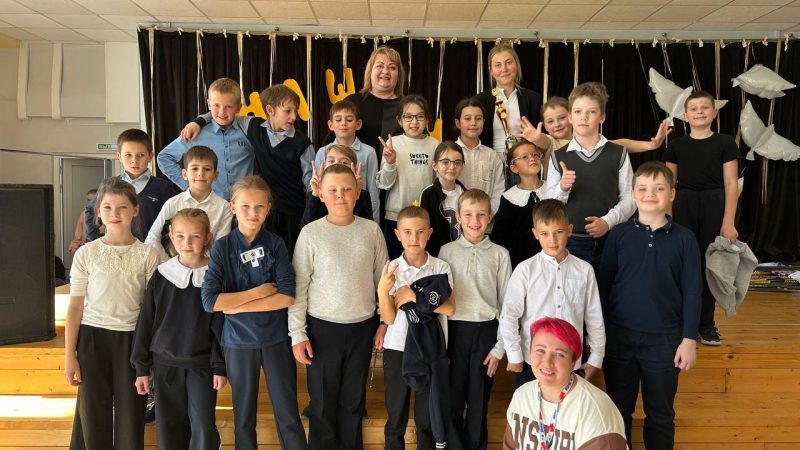 Екатерина Шибекина провела урок для юных тучковцев