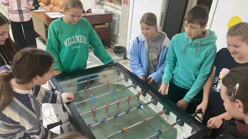 Юные космодемьянцы весело провели время в местном ДК