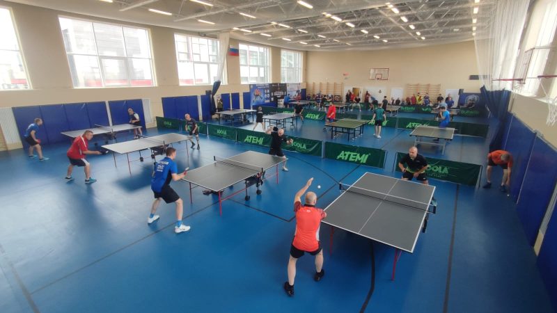 В истринском турнире по настольному теннису участвовали ружане