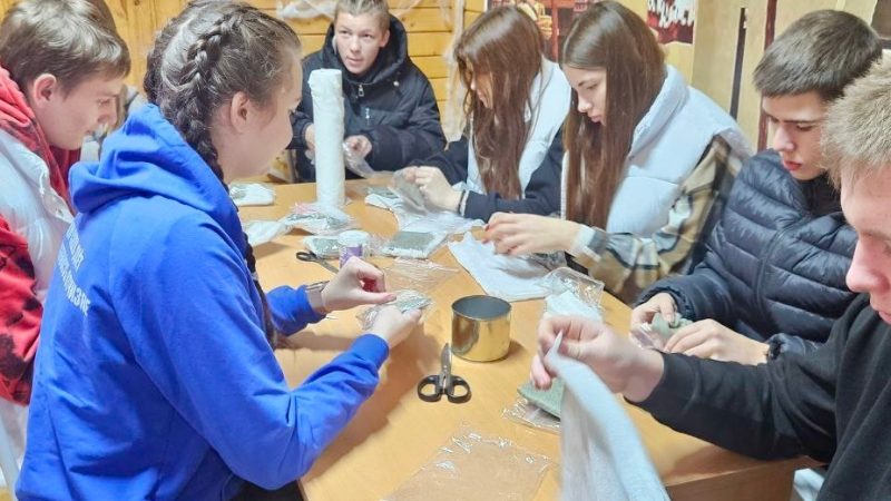 Рузские молодогвардейцы оказывают помощь участникам СВО