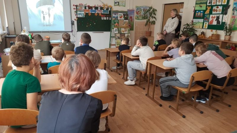 Тучковские школьники вспомнили правила поведения в лесу